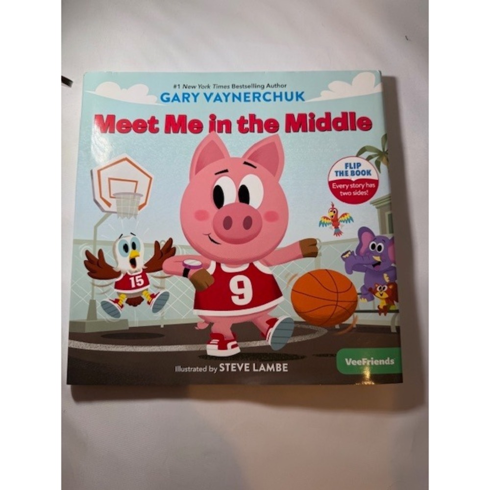 Gary Vaynerchuk Meet Me in the Middle VeeFriends Hardcover Flip Book Steve Lambe